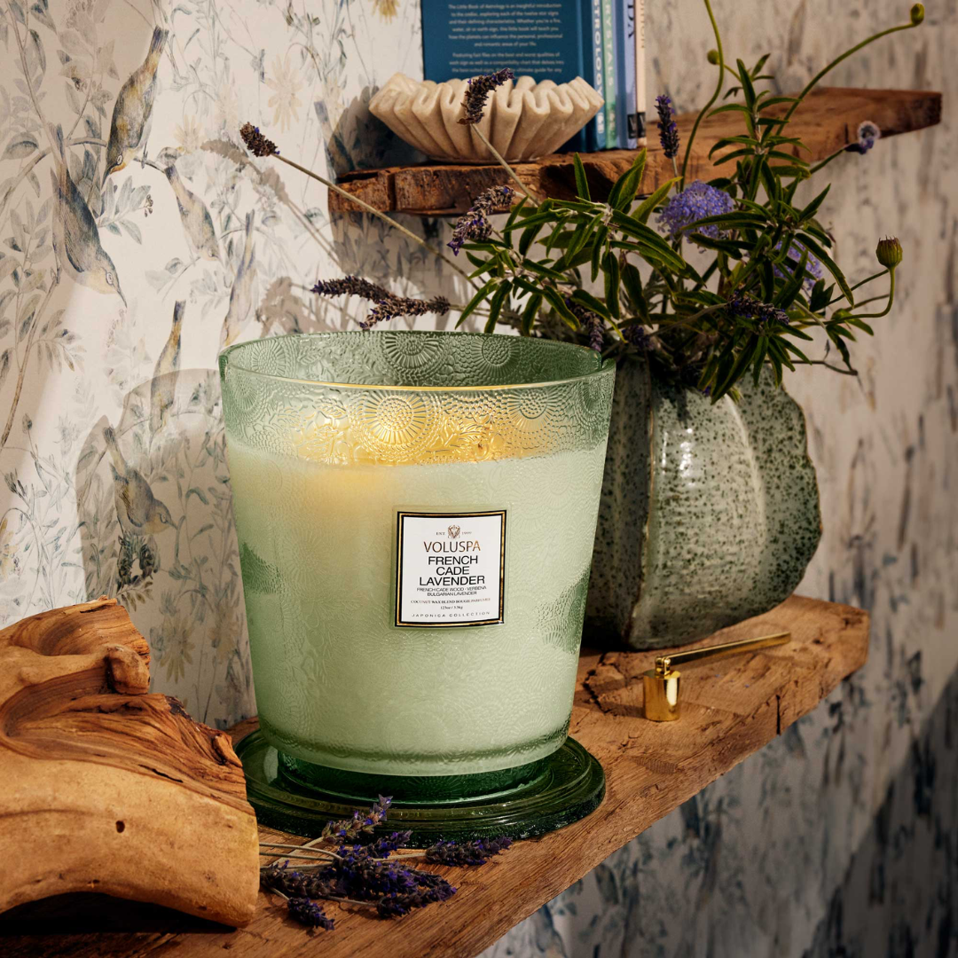 French Cade 5 Wick Hearth Candle (2)